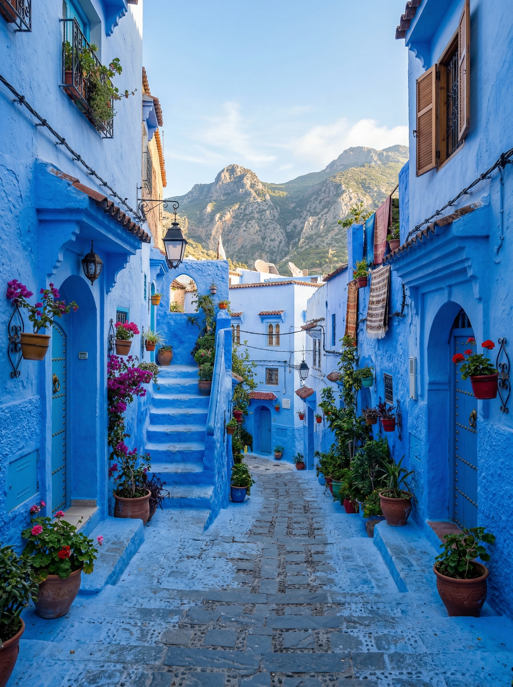 Chefchaouen – la ville bleue desservie par Oudaya Tours