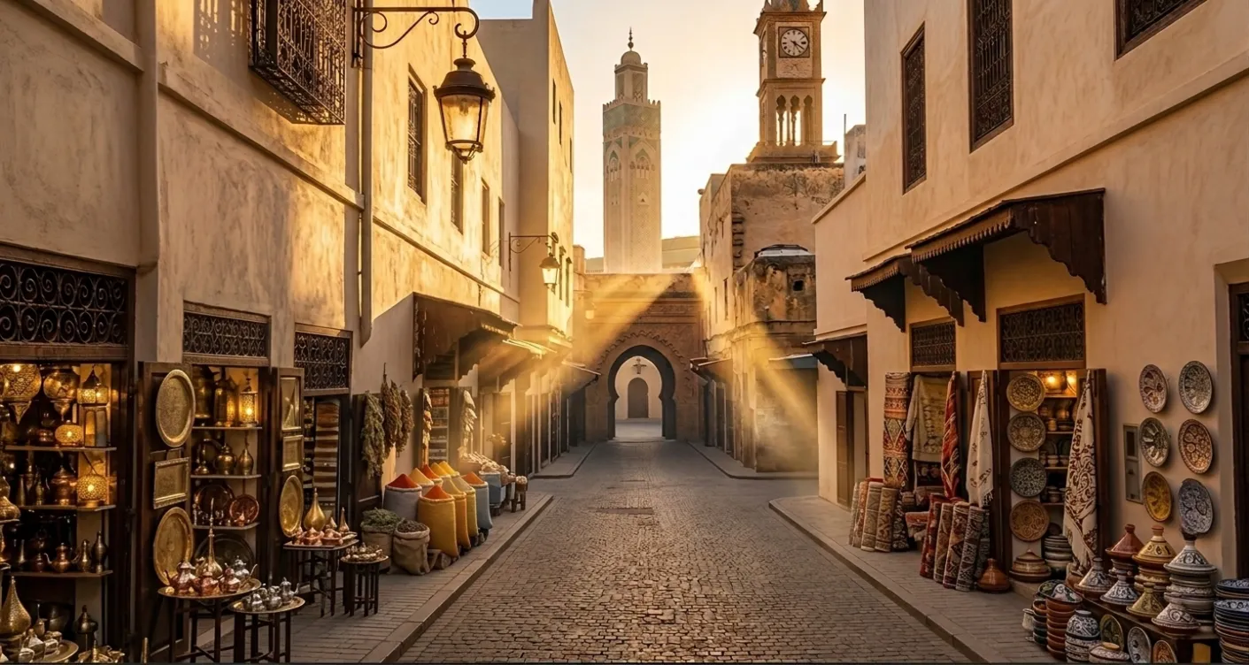 Ancienne médina de Casablanca et ses ruelles historiques