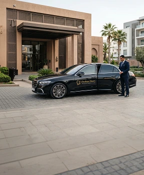 Chauffeur Oudaya Tours assurant une mise à disposition à l'heure
